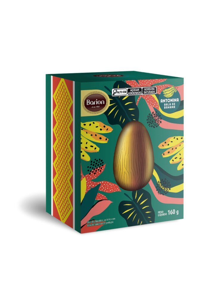 Bala de Banana de Antonina ganha Ovo de Páscoa