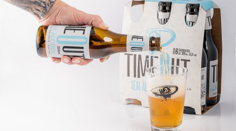 Cerveja artesanal sem álcool Way Beer Timeout. Foto: Priscilla Fiedler