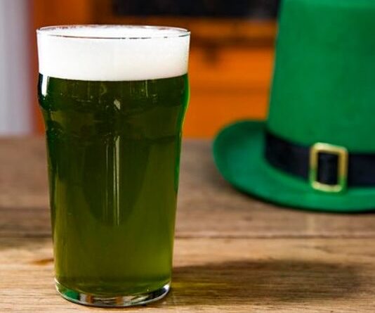 Chope verde no St. Patricks