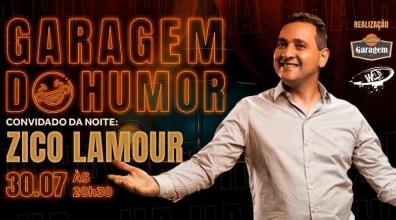 Segunda edição do Garagem do Humor apresenta Zico Lamour (Foto: Divulgação)